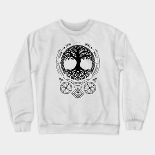 Yggdrasil - Tree of Life | Norse Pagan Symbol Crewneck Sweatshirt